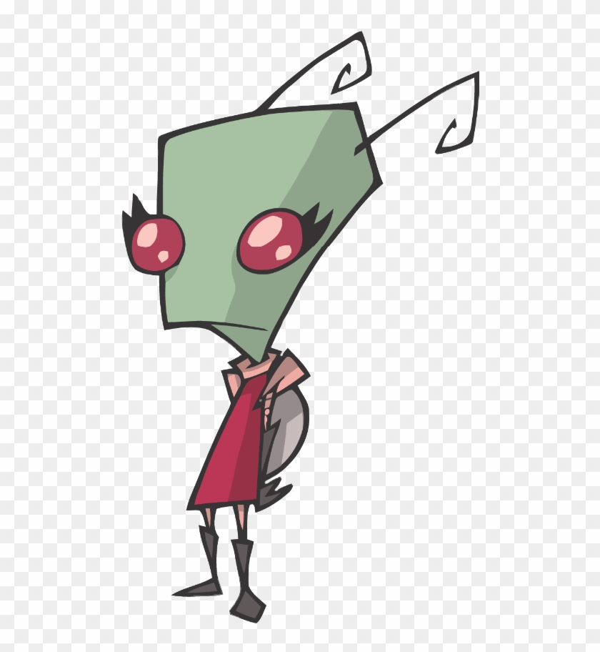 Invader Zim Base Female Irken Clipart