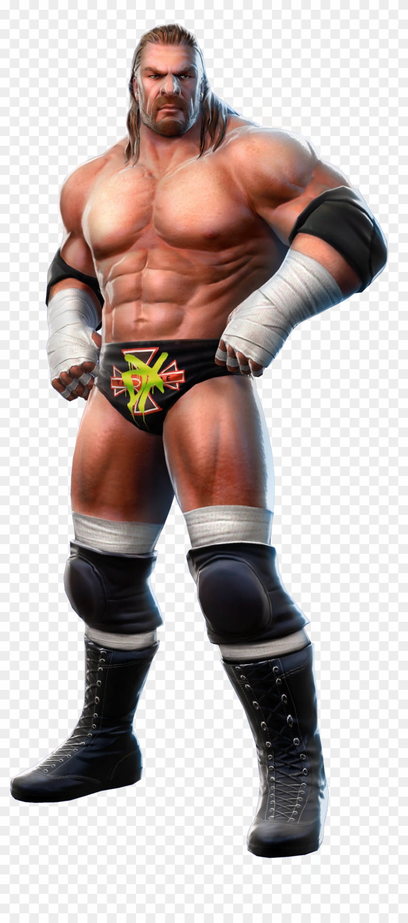 Wwe All Stars Wiki - Wwe Triple H Cartoon Clipart #796444