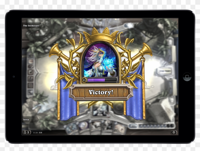 Hearthstone On Ipad 3 - Golden Anduin Clipart