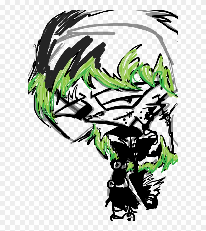 Invader Zim Fancharacters Wallpaper Titled "d" Zade Clipart