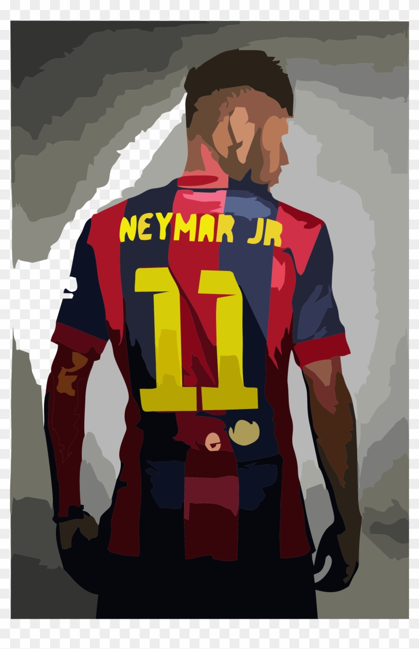 Neymar Poster - Neymar Jr 11 Clipart #796869