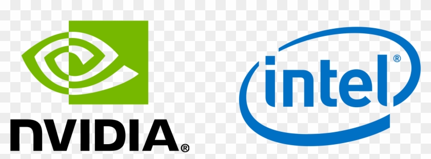 Intel Nvidia Logo , Png Download - Nvidia Intel Clipart #796897