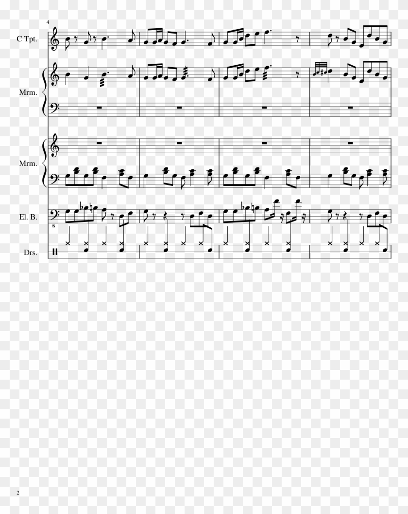 Chocobo Theme - Ffiv - Chocobo Theme Trumpet Sheet Music Clipart