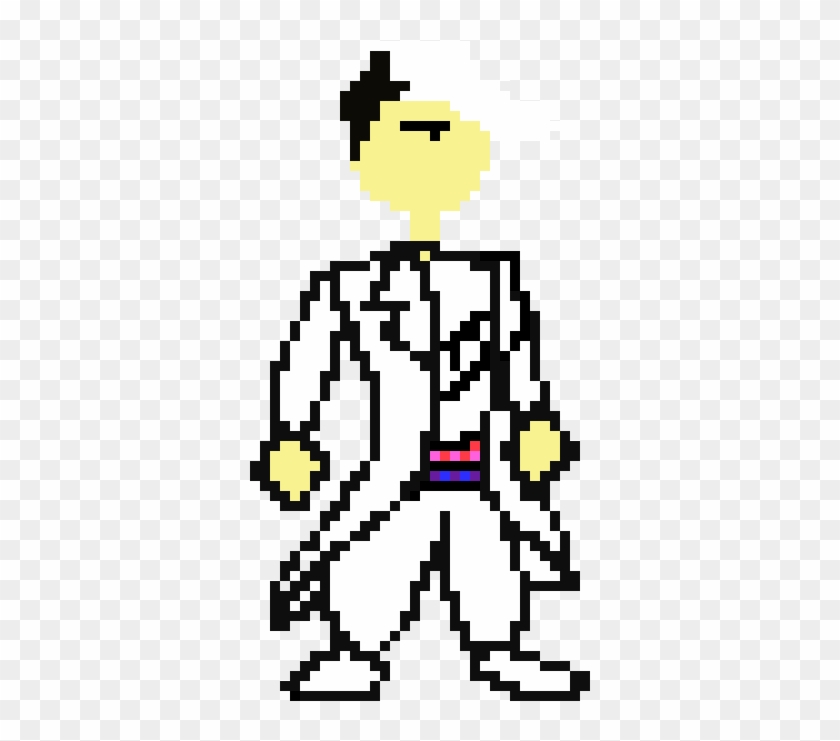 Jotaro Kujo - Jotaro Kujo Pixel Art Clipart