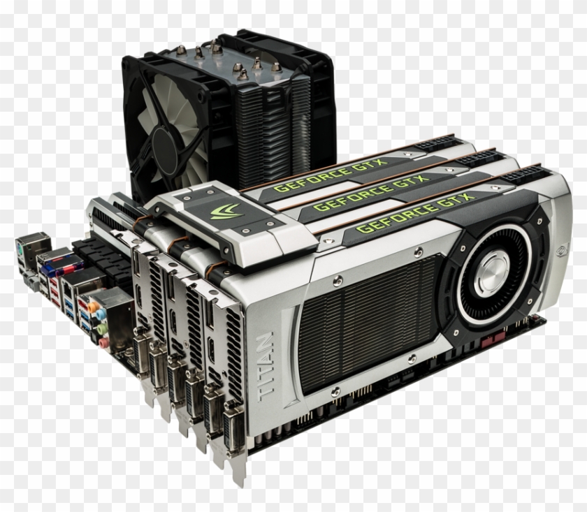 The New And Very Exclusive Nvidia Geforce Gtx Sli Bridge - Titan Graphics Card Clipart #797319