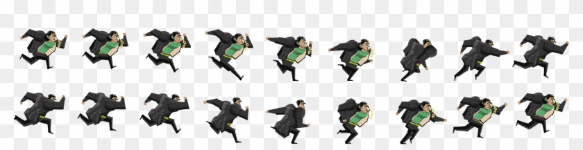 Jotaro Sprite Sheet - Kung Fu Sprite Sheet Clipart #797375