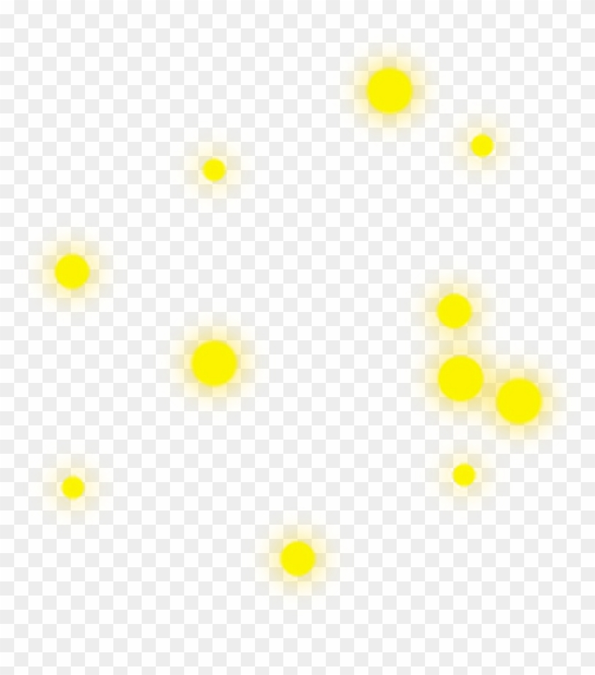 Fireflies Sticker - Circle Clipart #797474
