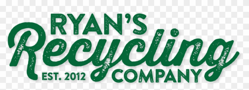 Ryan's Recycling Ryan's Recycling - Recycling In Cool Font Clipart #797592