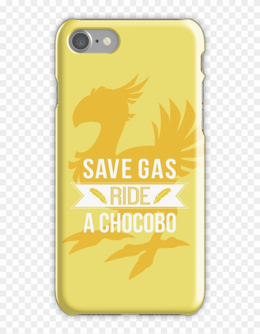 Save Gas Ride A Chocobo Iphone 7 Snap Case - Mobile Phone Case Clipart