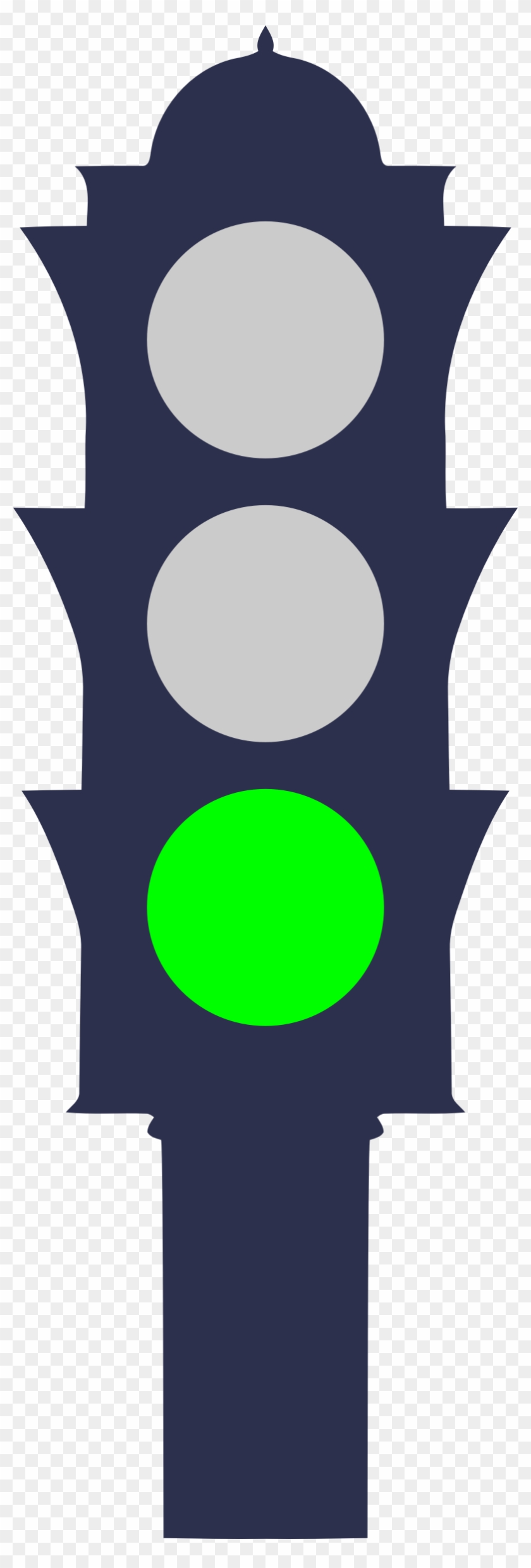 802 X 2400 4 - Green Traffic Light Clip Art - Png Download