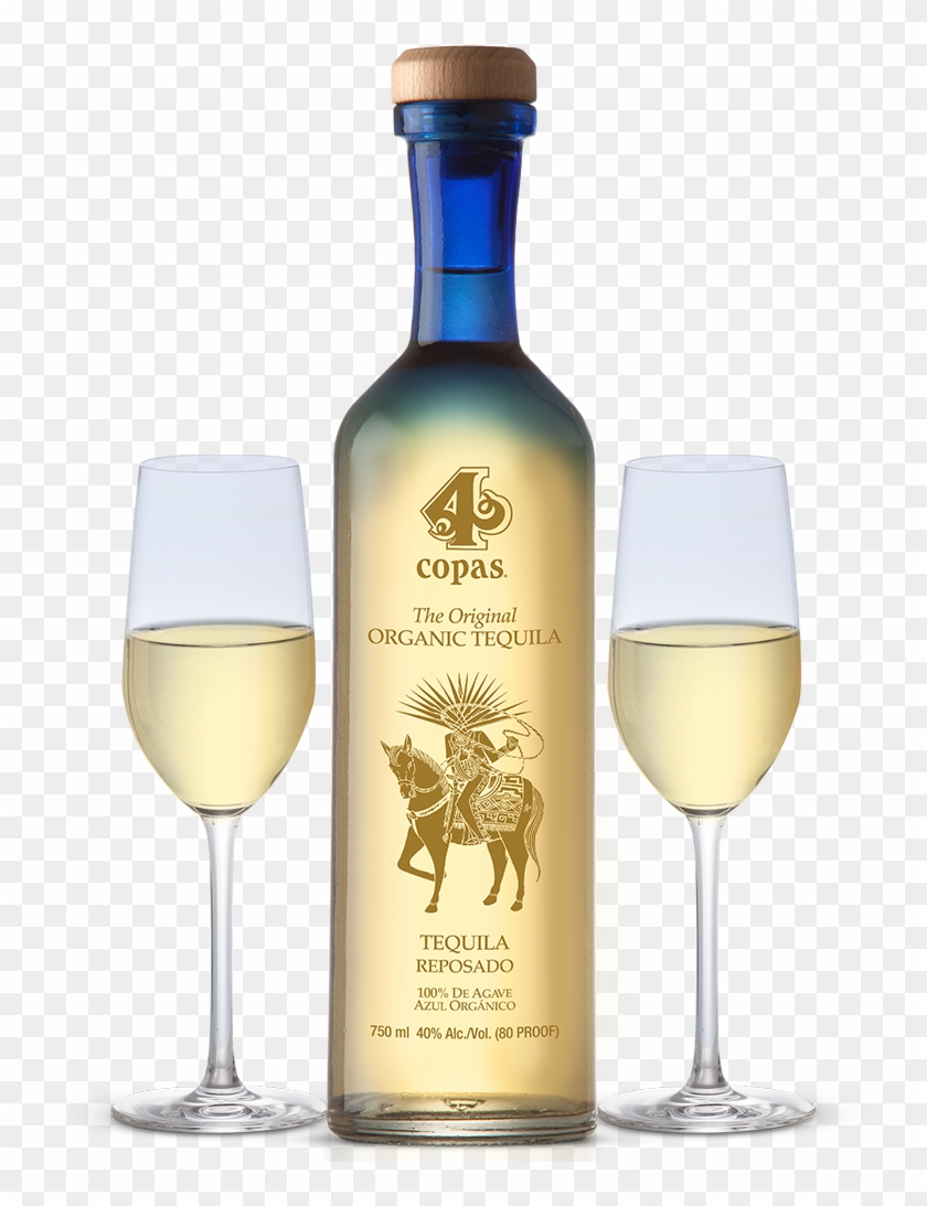 4 Copas Reposado Tequila - 4 Copas Tequila Clipart #798291
