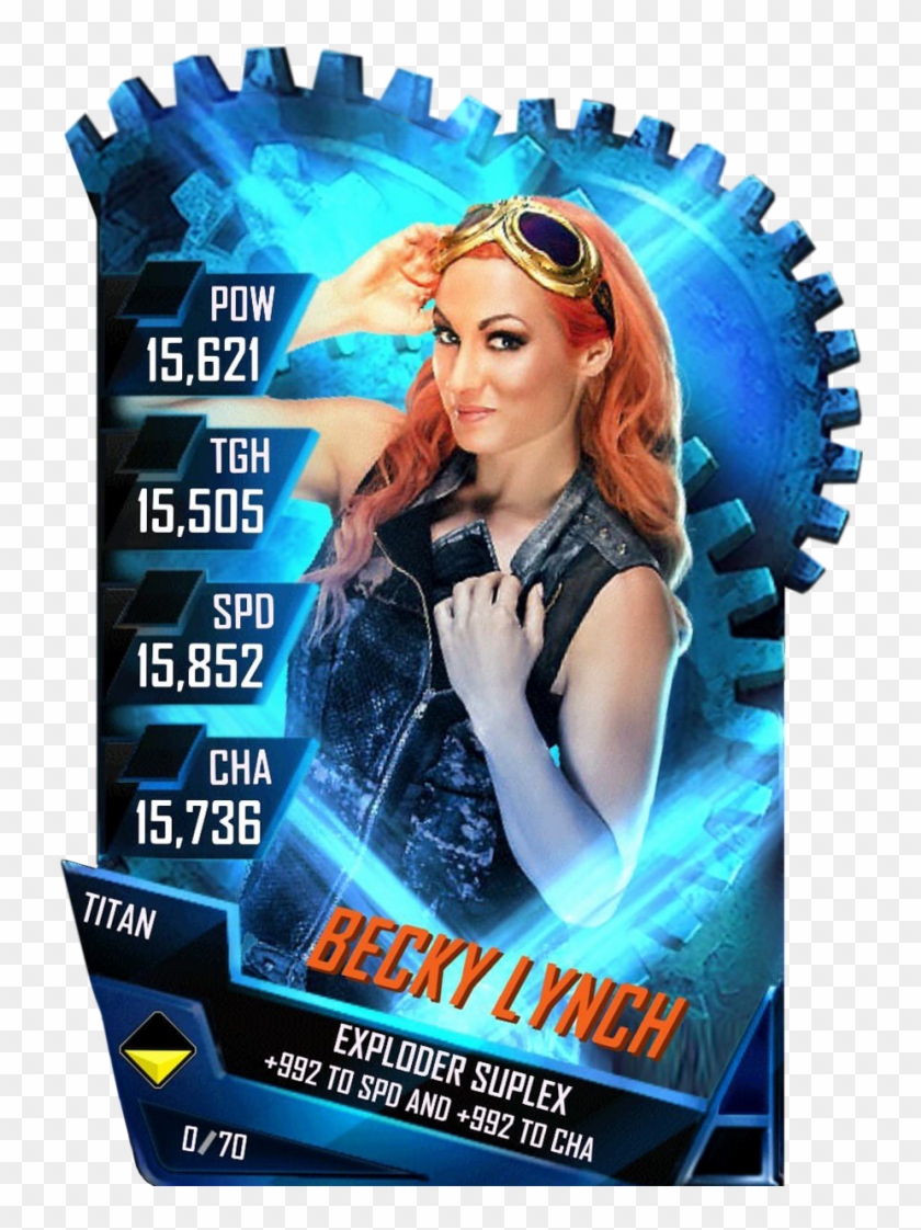 Beckylynch S4 18 Titan Fusion - Wwe Supercard Titan Fusion Clipart