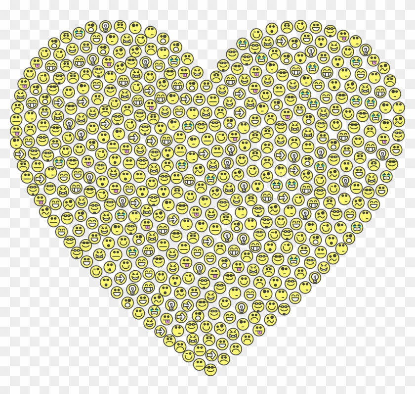 Emoticon Smiley Computer Icons Heart Emoji - Emoji Inimă Imagini Emoji Clipart #798523