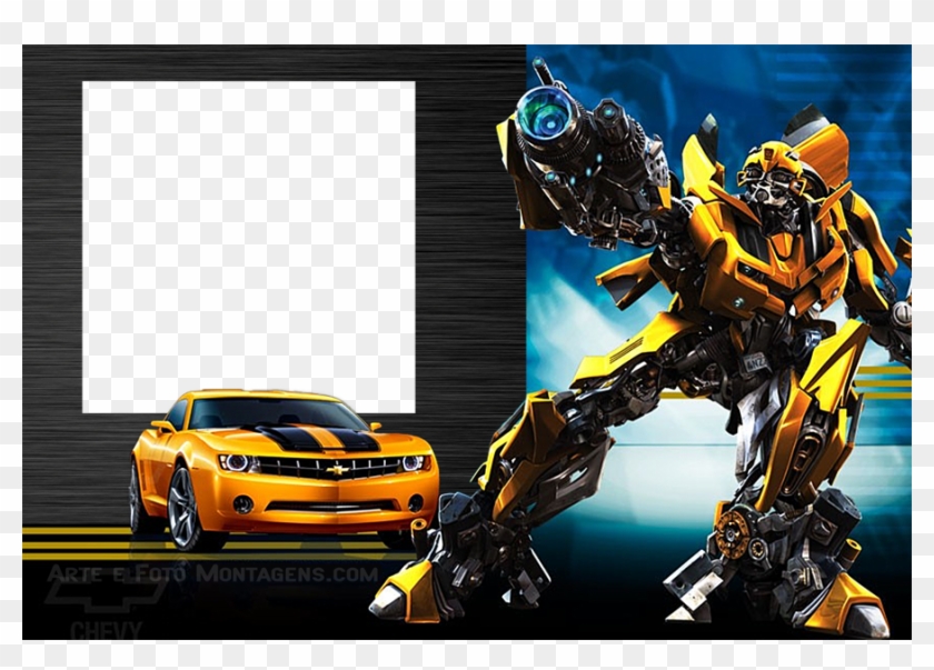 Montagem Para Fotos - Invitaciones De Transformers Para Editar Clipart #798799