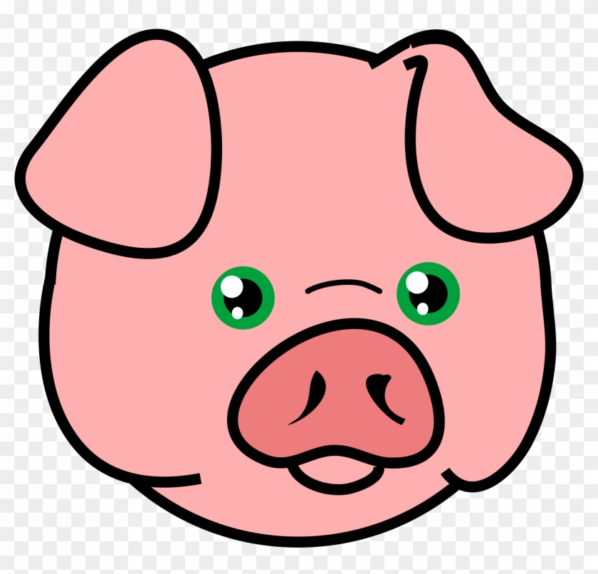 Face Pig Cartoon Png Clipart