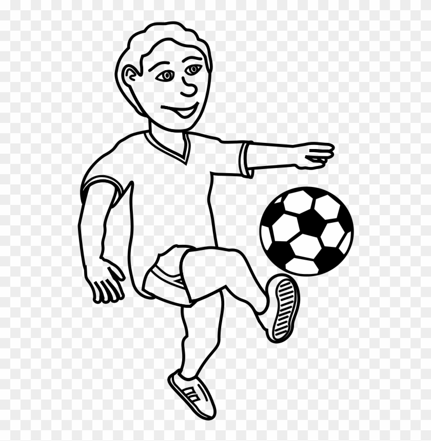 Football Player Clip Art - Soccer Ball Clip Art - Png Download #799101