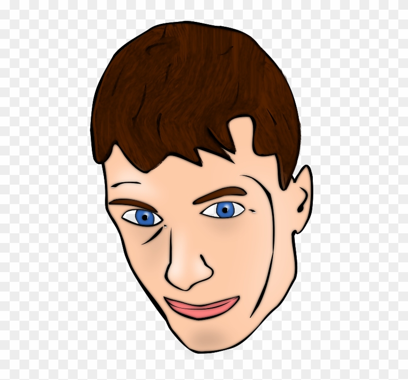 My Face Is V3 - Teenager Face Clipart - Png Download