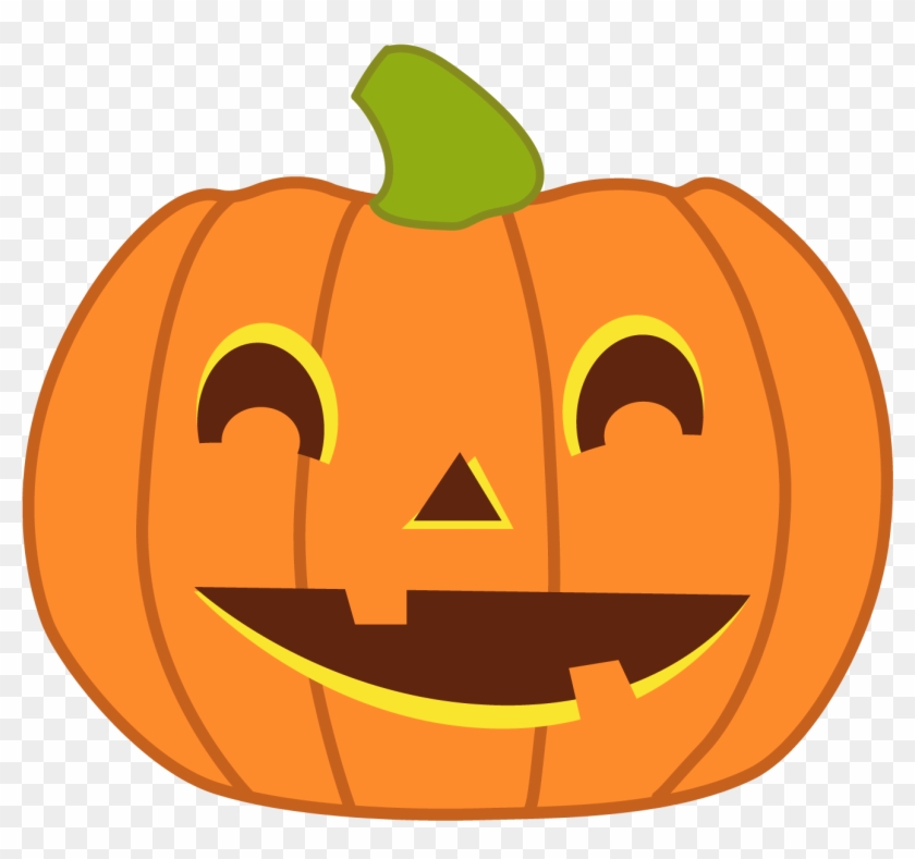 Cute Halloween Pumpkin Clipart - Cute Halloween Pumpkin Png Transparent Png #799274