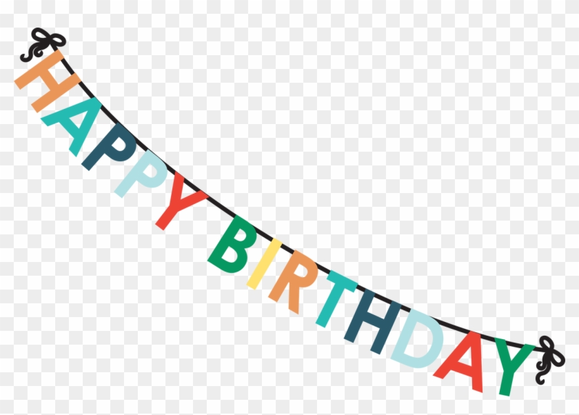 Happy Birthday Banner Clipart #799764