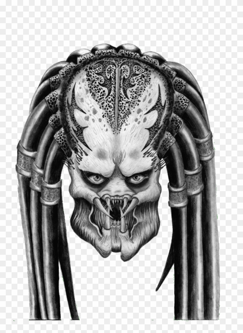 Predator - Predator Head Png Clipart