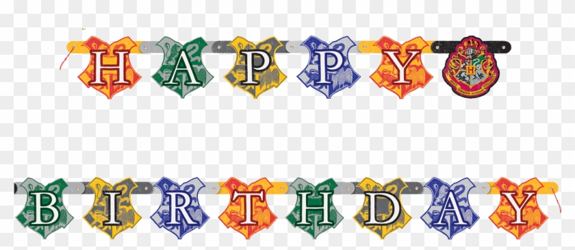 Harry Potter Birthday Banner - Harry Potter Birthday Png Clipart