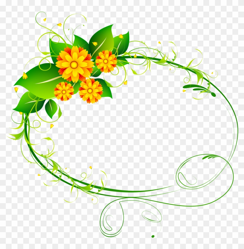 Flower Frame, My Flower, Flower Art, High Quality Images, Clipart