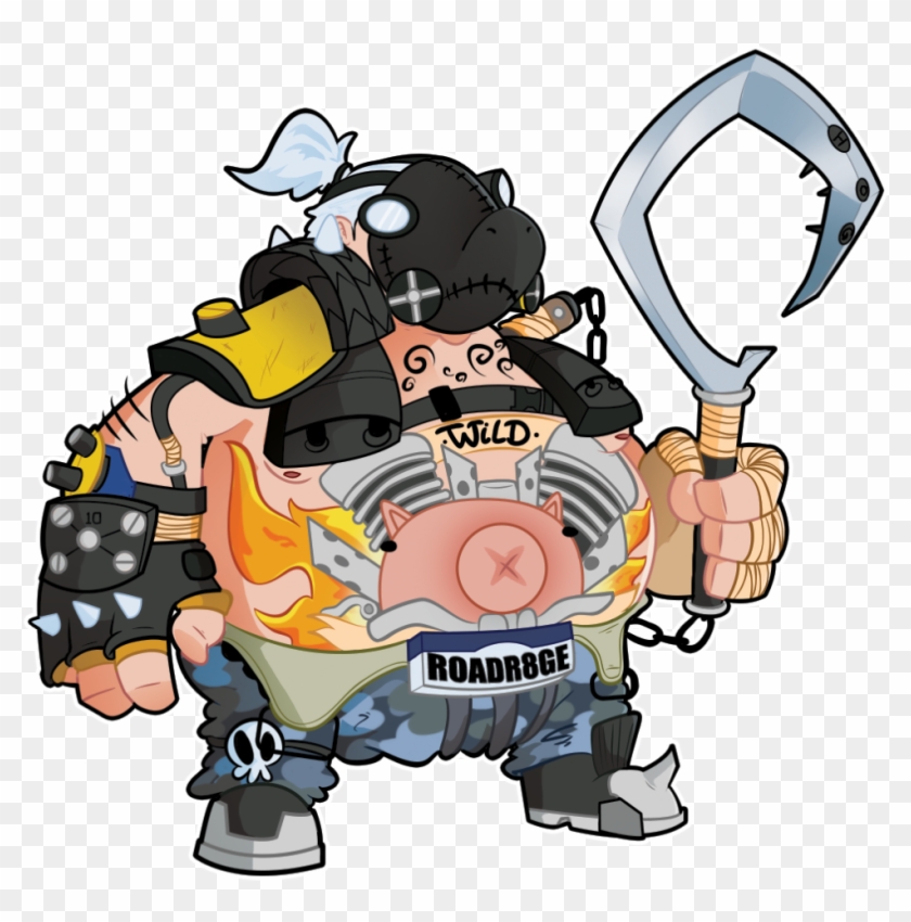 Roadhog - Roadhog Twitch Emote Clipart