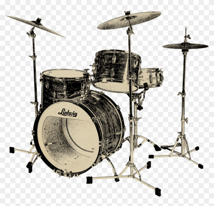 Most Drum Historians Tend To Think Of The Quintessential - Ludwig Drum Png Clipart