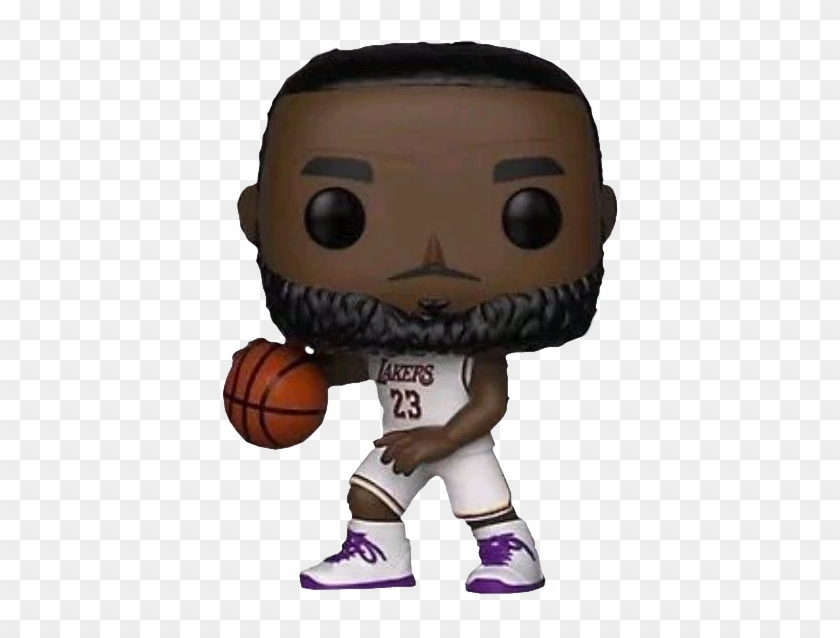 Lebron James Pop Vinyl Figure - Lebron James Funko Pop Lakers Clipart