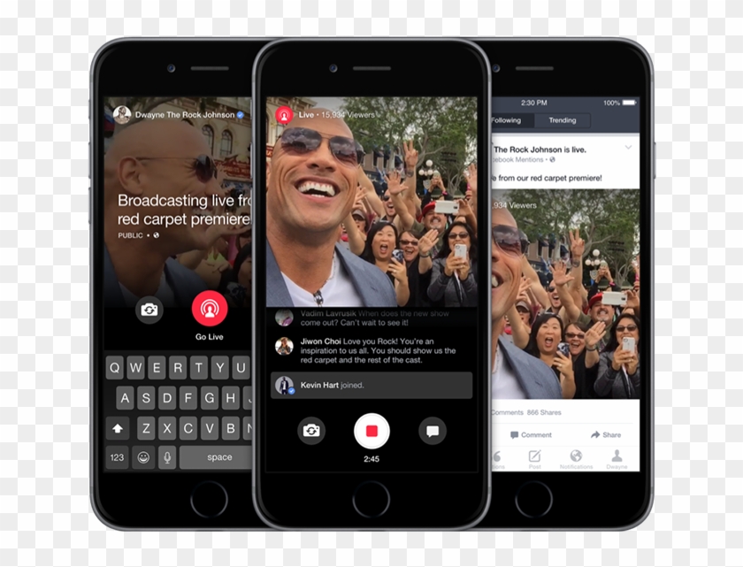 Facebook Live - Transmision En Vivo Fb Clipart