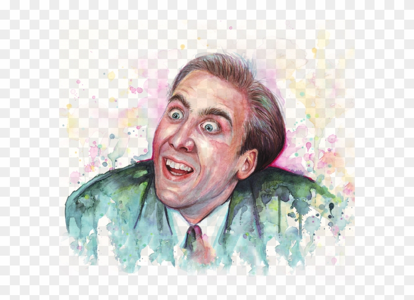 Click And Drag To Re-position The Image, If Desired - Nicolas Cage Shirts Clipart #81057