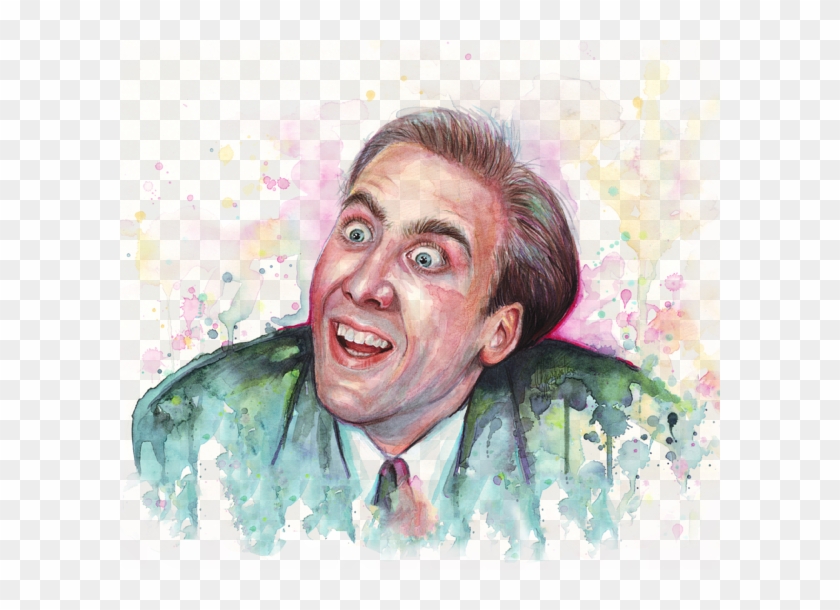Click And Drag To Re-position The Image, If Desired - Nicolas Cage Shirts Clipart