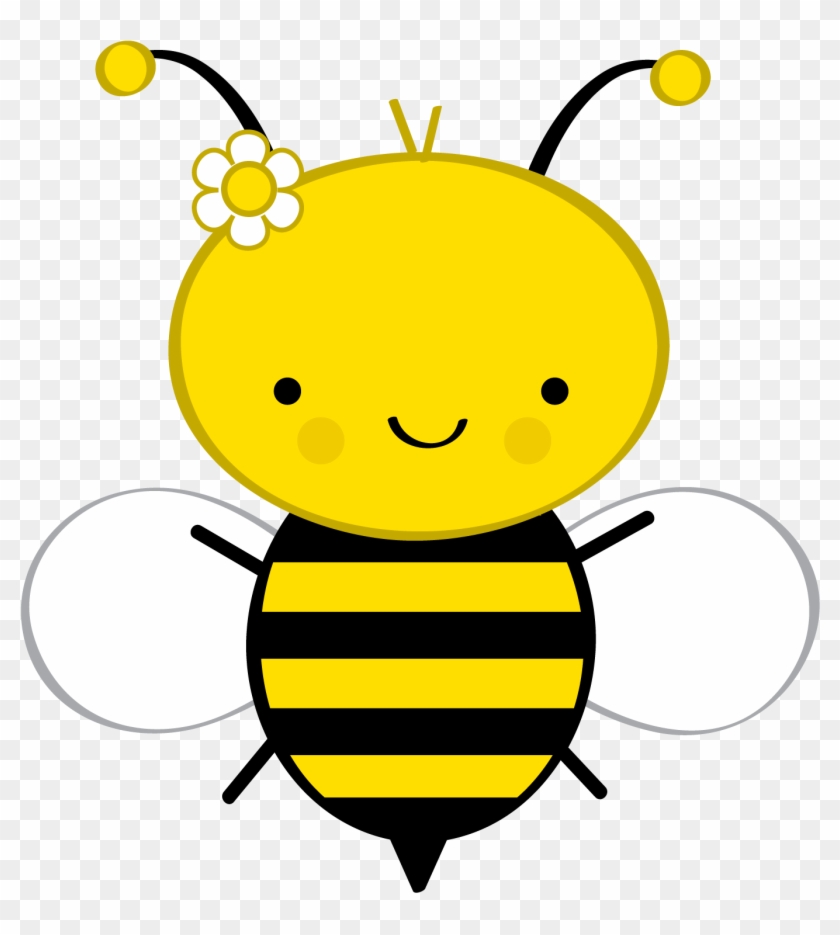 Abelhinhas - Bee-1 - Minus - Dibujos Para Imprimir - Bumble Bee Clip Art - Png Download
