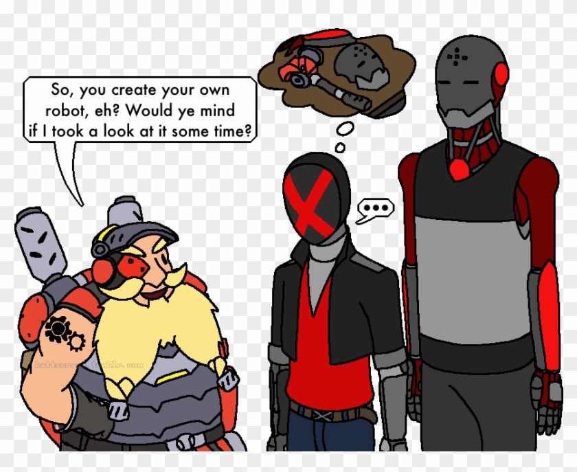 Overwatch Torbjörn Torbjorn Overwatch Oc Oc Silence - Cartoon Clipart #81337