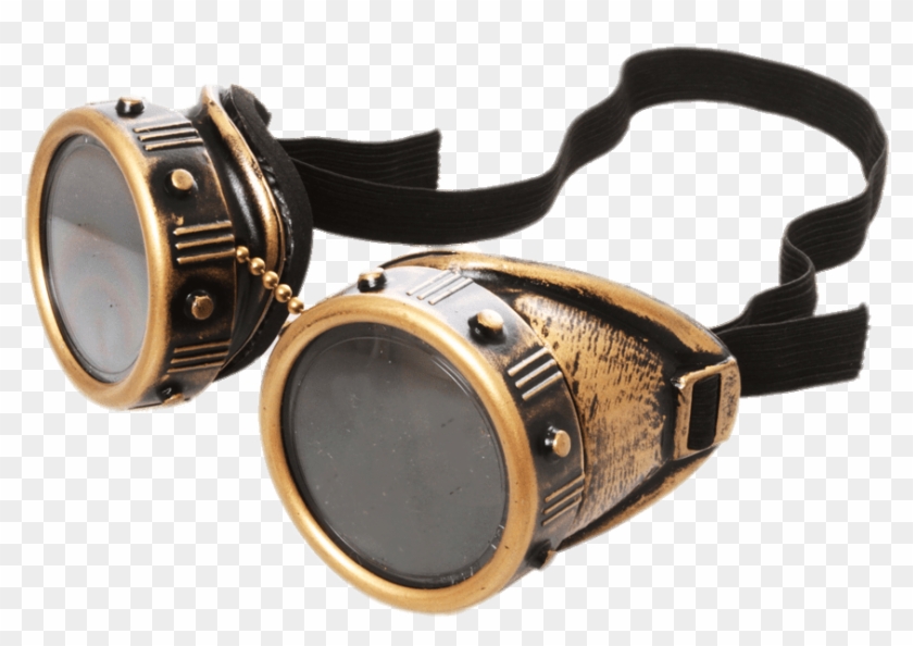 Steampunk Goggles - Steampunk Goggles Transparent Background Clipart #81499