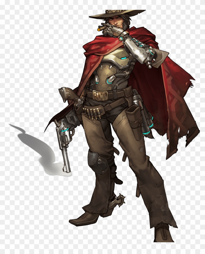 Download - Mccree Overwatch Design Clipart