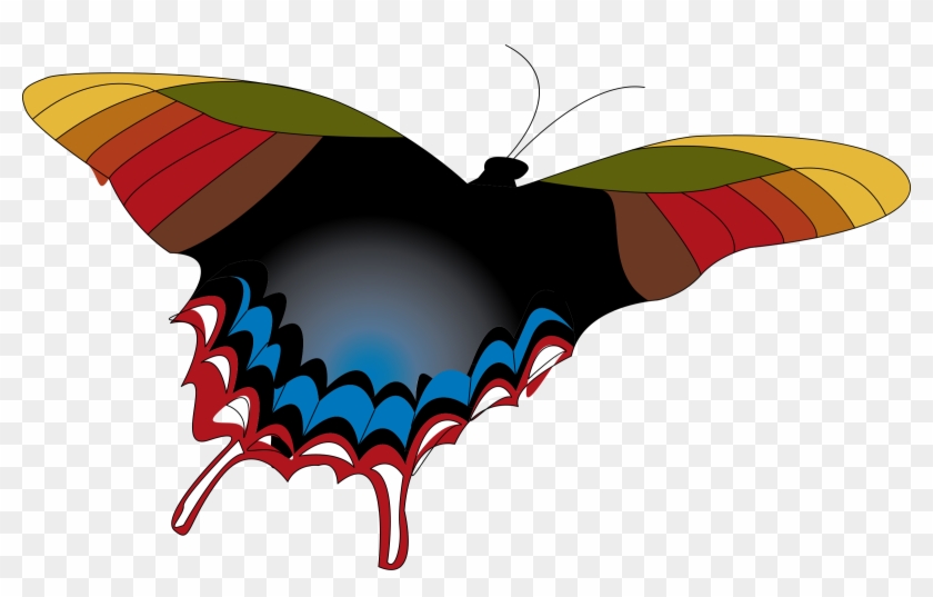 This Free Icons Png Design Of Butterfly Blue Clipart