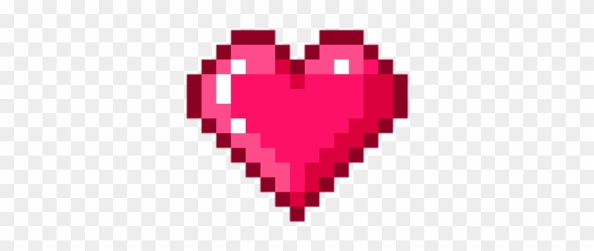Heart, Pixel, And Png Image - Transparent Pixel Heart Clipart #81610