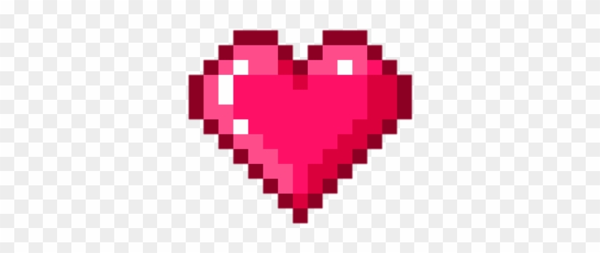 Heart, Pixel, And Png Image - Transparent Pixel Heart Clipart