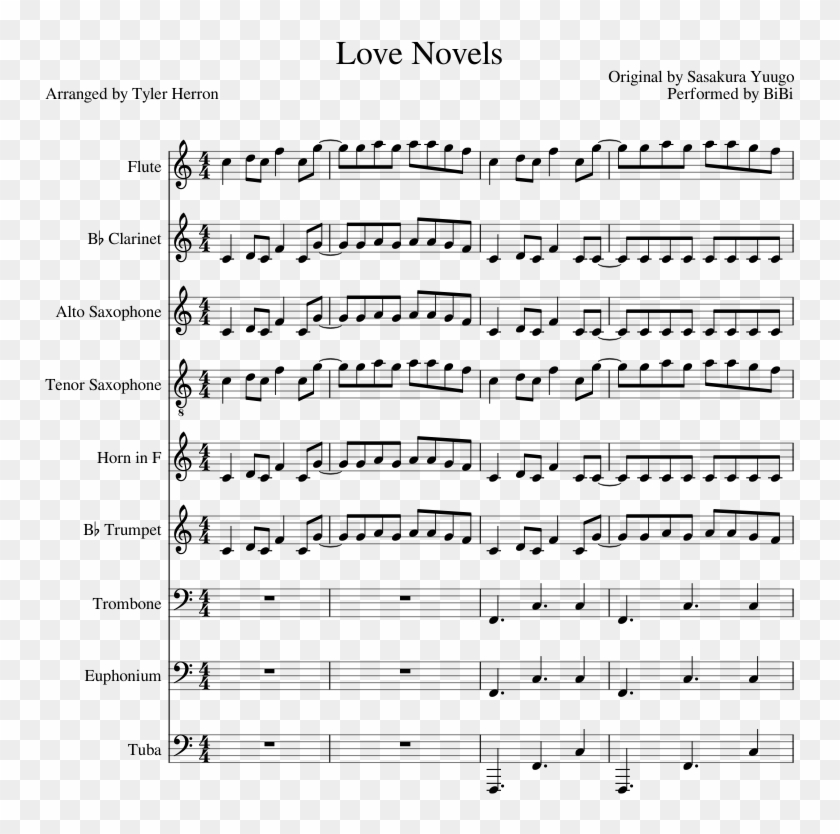 Print - Flintstones Violin Sheet Music Clipart