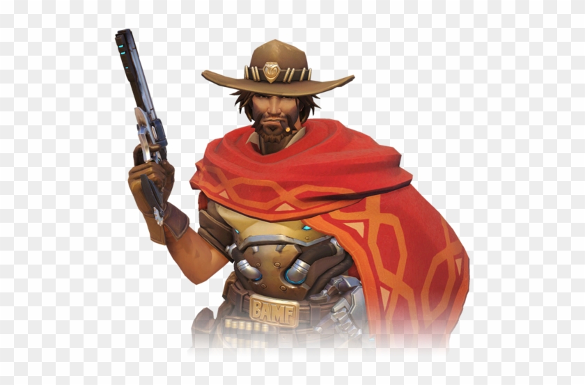 Blackwatch Mccree Png - Mccree Overwatch Characters Clipart
