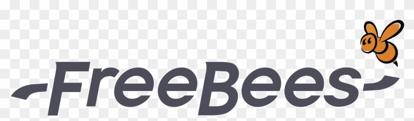 Free Bees Logo Png Transparent - Freebees Clipart #81883