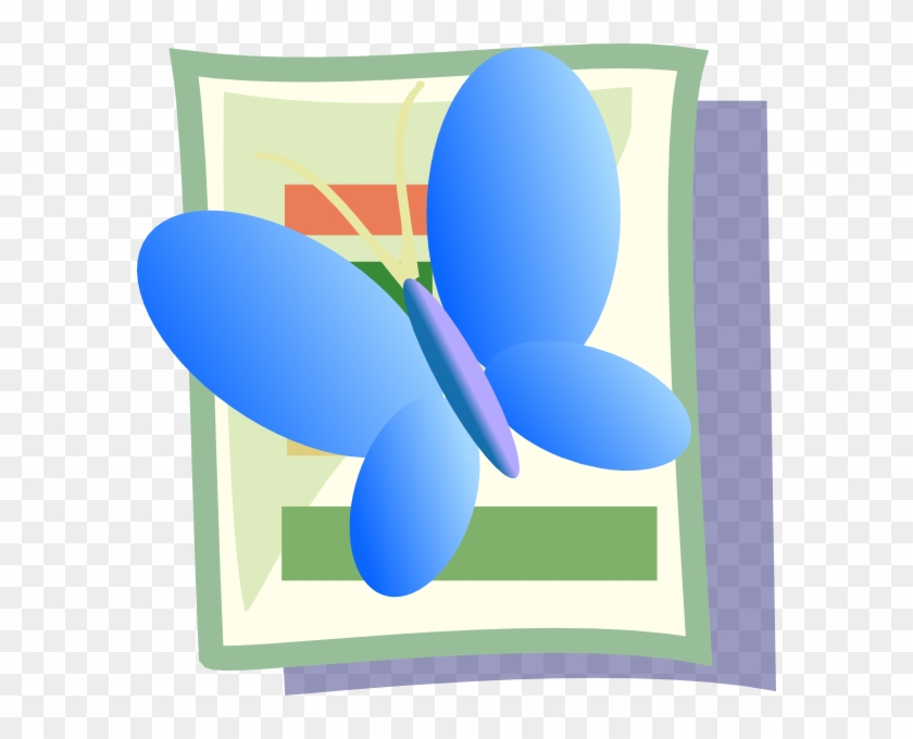 How To Set Use Blue Butterfly Icon Png Clipart #81976