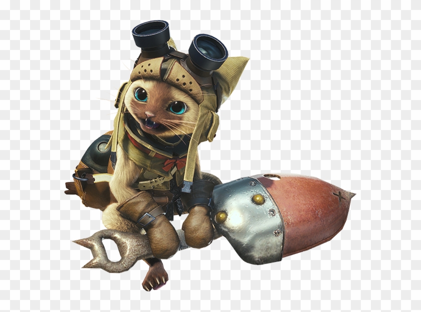 Monster Hunter World Png Pic - Monster Hunter World Palico Clipart