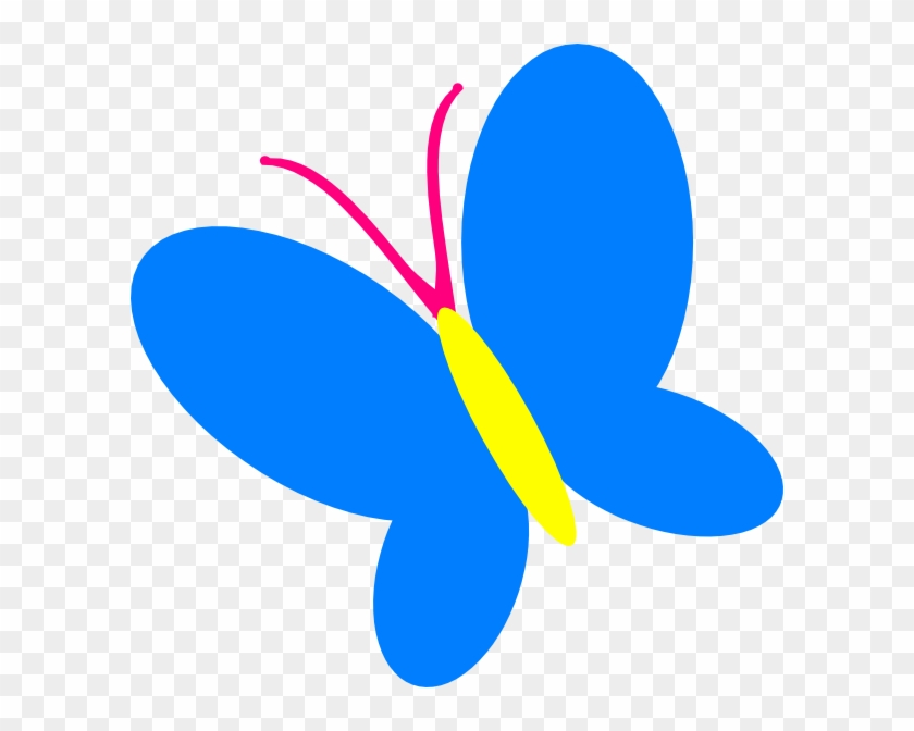 How To Set Use Blue Butterfly Svg Vector Clipart #82363