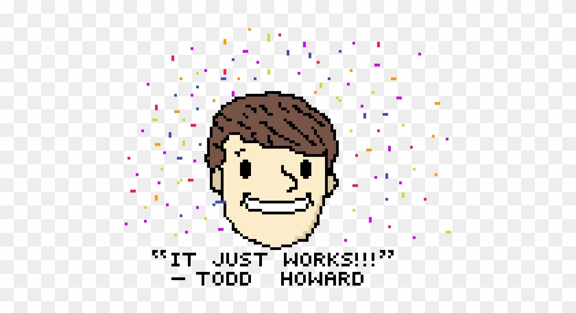 Todd Howard - " - Illustration Clipart
