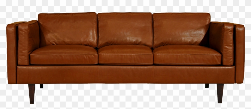 Brown Leather Couch Png Clipart #82651
