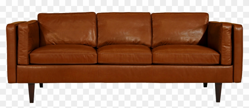 Brown Leather Couch Png Clipart