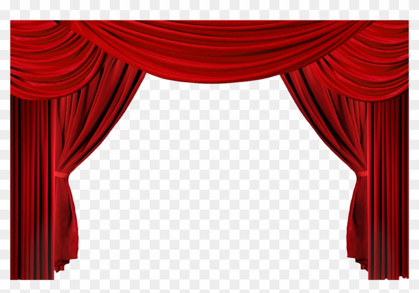 Red Curtains Png Clipart