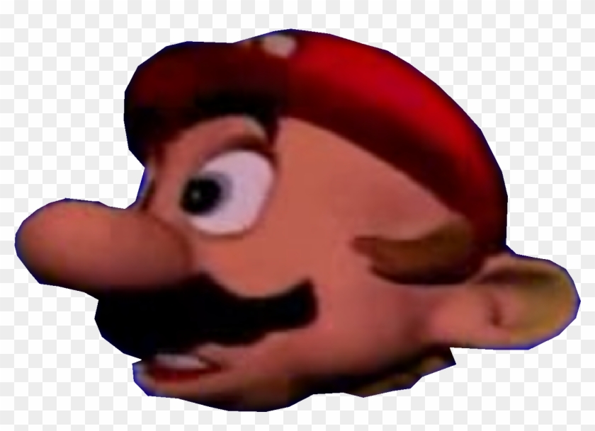 Mario Head Lose Pose - Cartoon Clipart